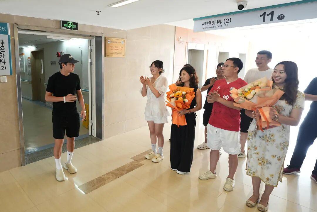 好消息!响水庞智超已出院!积极康复争取早日和队友们再次并肩作战